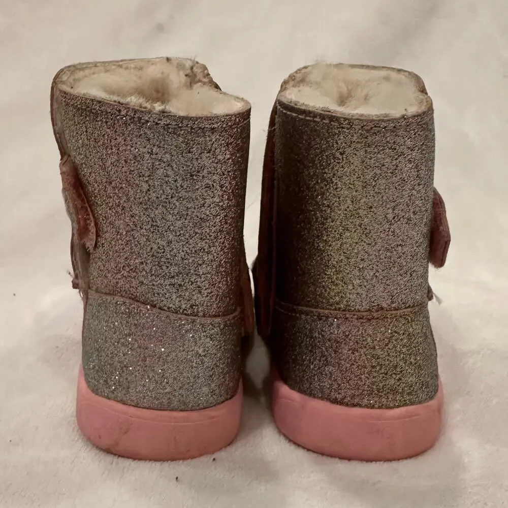 UGG Toddler Boots Keelan Glitter Shoes sz 6 UGG Glitter Boots